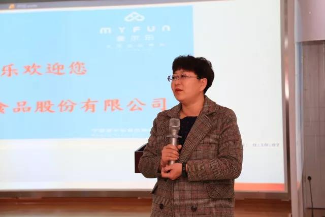 企校共培,导向性培育!宁夏麦尔乐食品股份有限公司来我校宣讲啦!